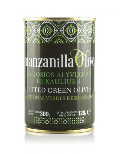 Aceituna Verde Deshuesada Lata 120g