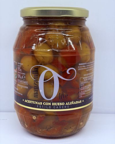 Barril Aceitunas Moronas Aliñadas Estilo Casero 595g (PNE) 935g (PN)