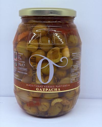 Barril Aceitunas Verdes Partida Estilo Gazpacha 595g (PNE) 935g (PN) (copia)