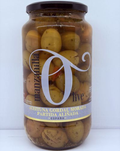 Quart Gordal Morada Partida Aliñada 450g (PNE) 935g (PN)
